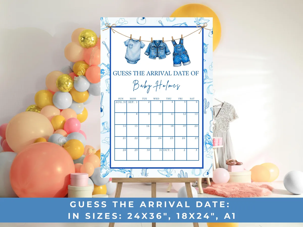 Blue Jean Arrival Date Game — preview 2