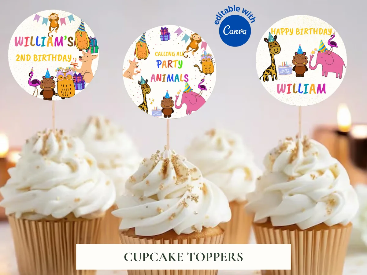 Calling All Party Animals Birthday Bundle — preview 5