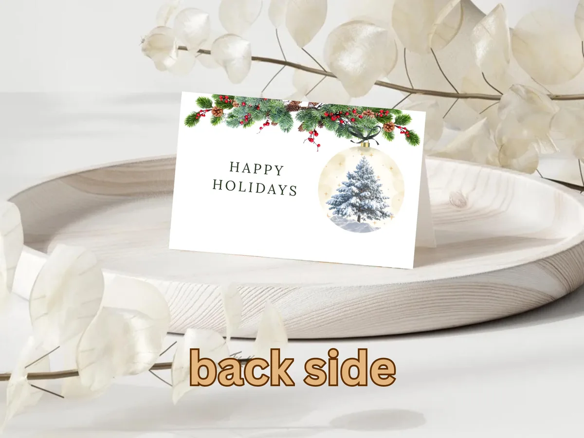 Green Bow Christmas Food Labels — preview 2