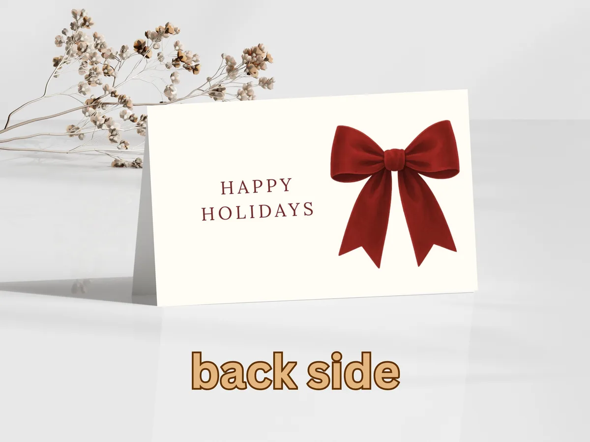 Christmas Holiday Buffet Labels — preview 2