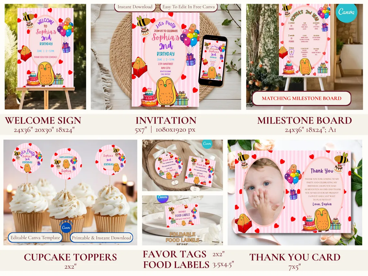 Penguin Birthday Party Bundle — preview 2