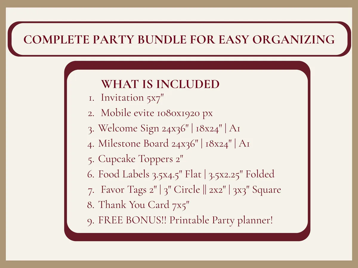 ONEderful First Birthday Party Bundle — preview 3
