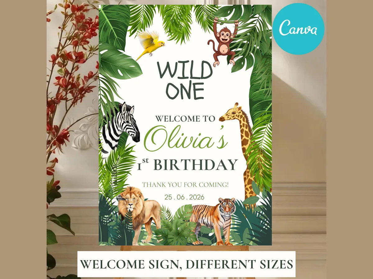 Wild One Birthday Party Bundle — preview 4