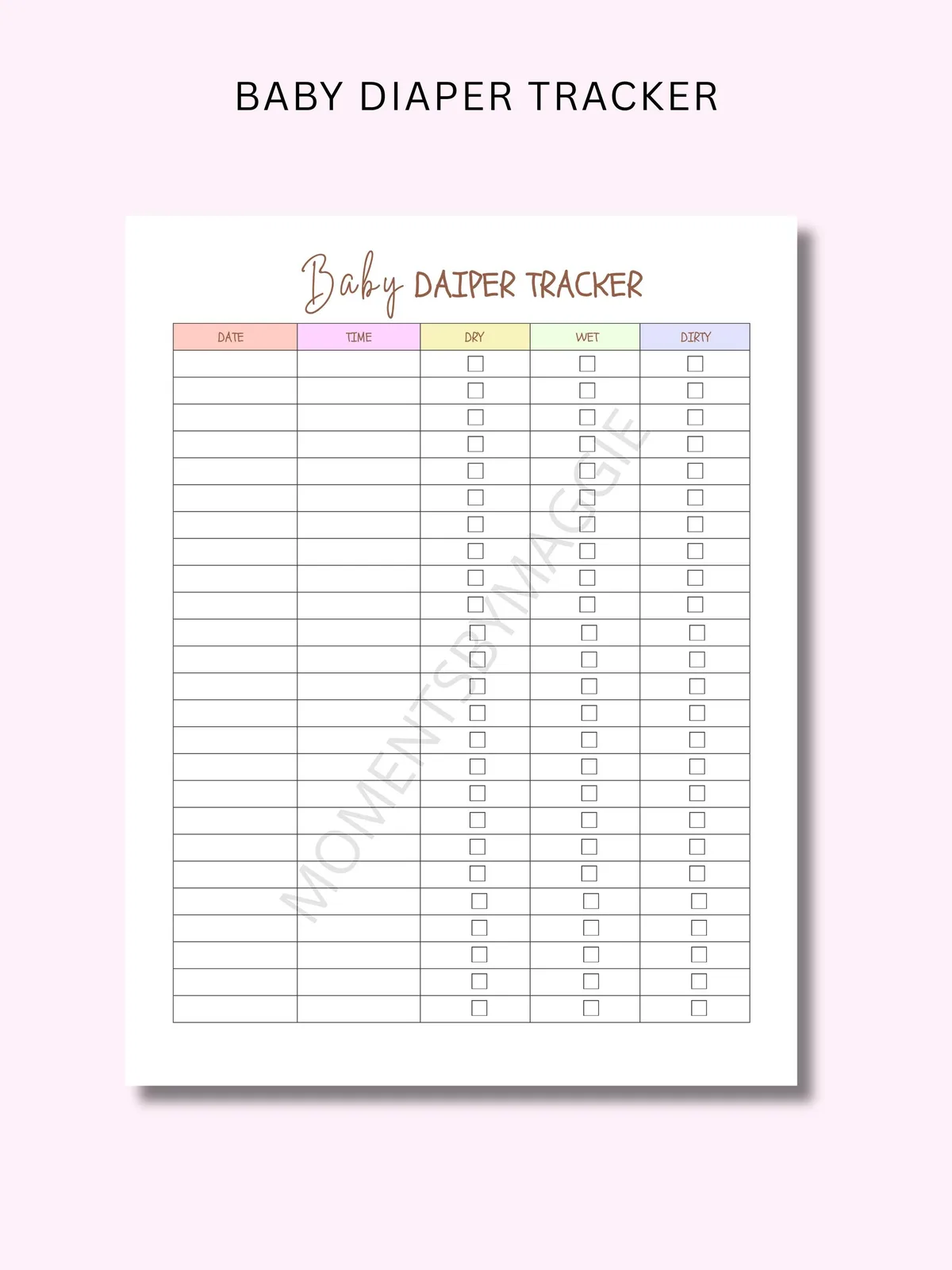 Newborn Baby Care Planner — preview 5