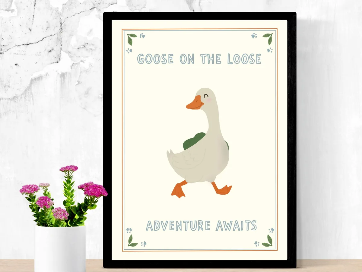 Silly Goose Retro Wall Art — preview 5