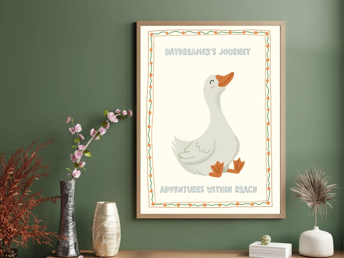 Silly Goose Nursery Wall Art — preview 2