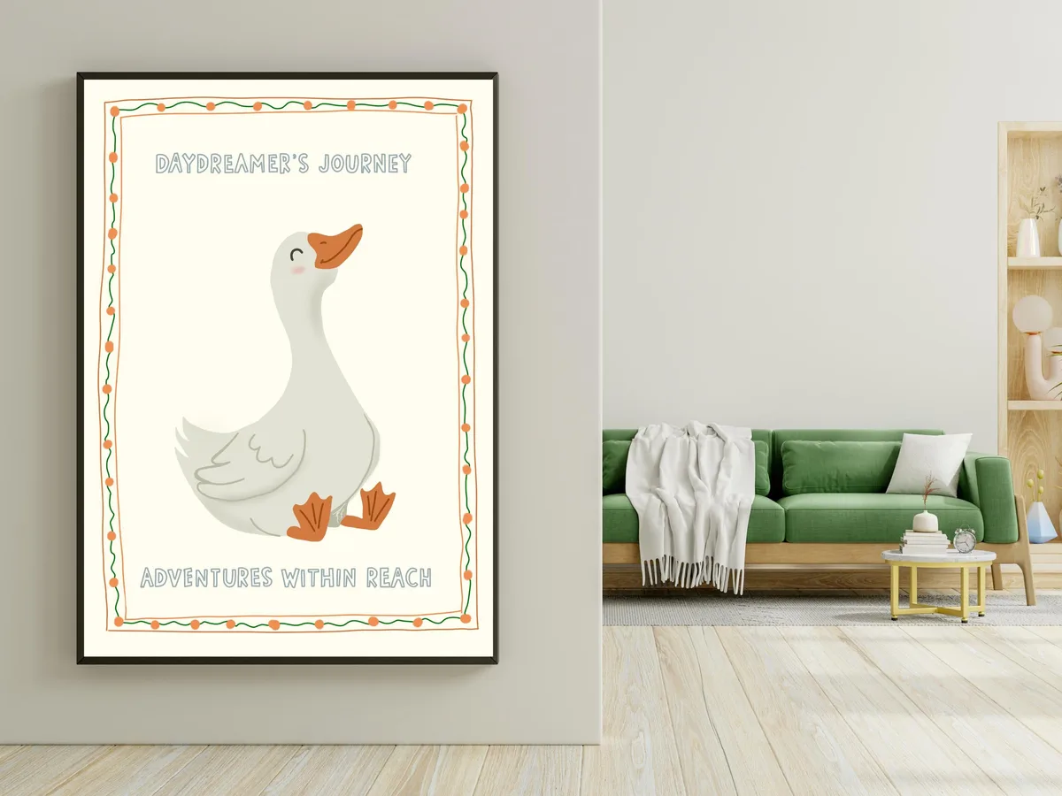 Silly Goose Nursery Wall Art — preview 5