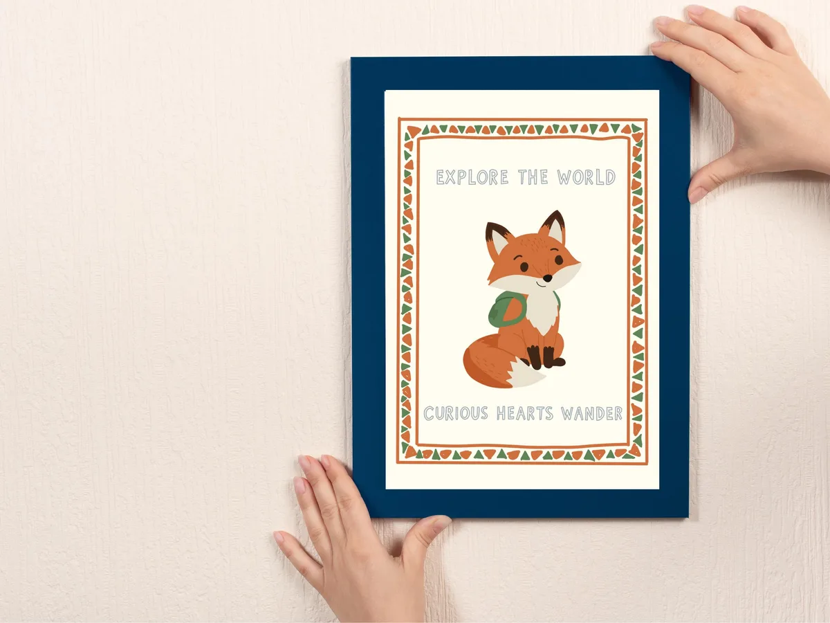 Fox Nursery Wall Art — preview 3